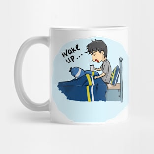 wake up cartoon Mug